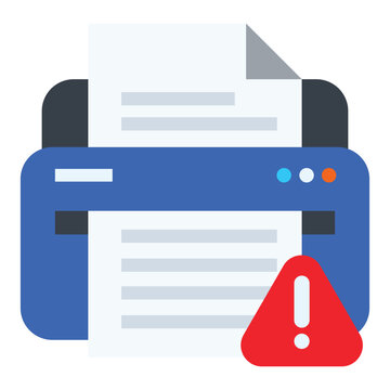 Print error icon design