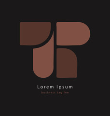 Company business logo design created in a clean and modern vector style, featuring a professional brand mark suitable for corporate identity, startups, offices, websites, stationery and business brand