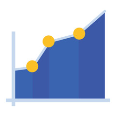 Diagram business icon