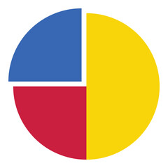 Pie chat icon design