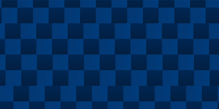 Black dark blue white abstract background. Geometric shape pattern. Square checkered line stripe diagonal triangle square mesh angle. Color gradient. Grain grainy. Design. Template.