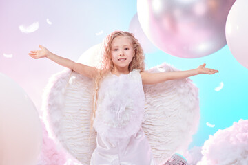 Obraz premium Angel Winter Dream