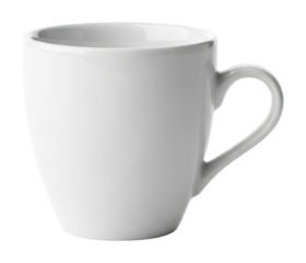 Sipping warm beverages kitchen table coffee cup bright space isolated on transparent background