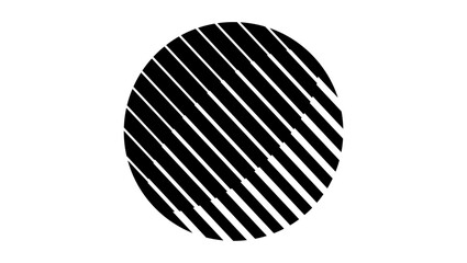 sphere logotype ,black isolated silhouette