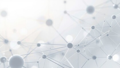 abstract network background, A network of interconnected nodes and lines forming a complex web structure