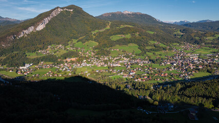 Blick auf Bad Goisern am Hallst&auml;ttersee