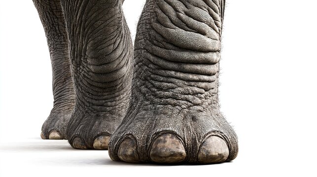 two elephant legs