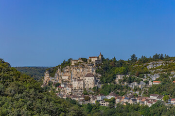 The medieval town of Rocamadour