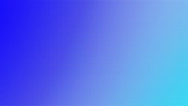 Aesthetic abstract background animation of soft blue gradient blurred with dotted texture