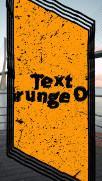 Text Grunge Transition 09 Vertical