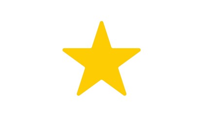 Obraz premium golden star