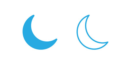 Obraz premium vector illustration of moon