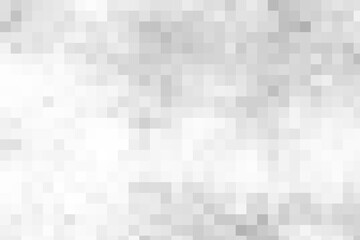 Abstract pixel mosaic texture on transparent background