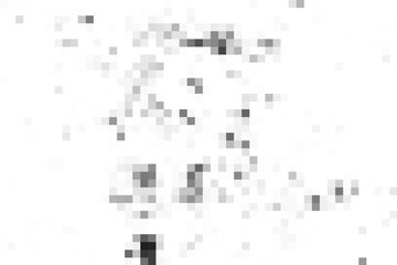 Abstract pixel mosaic texture on transparent background