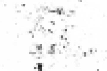 Abstract pixel mosaic texture on transparent background
