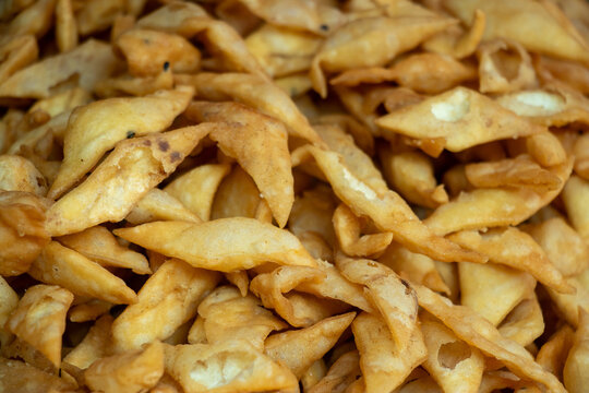 Bengali snacks Nimki, Murali, Khurma or Kucho Nimki savory