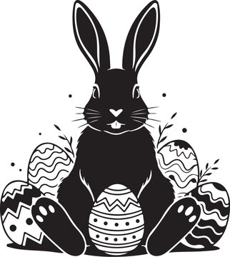 Easter Bunny Vector Bundle