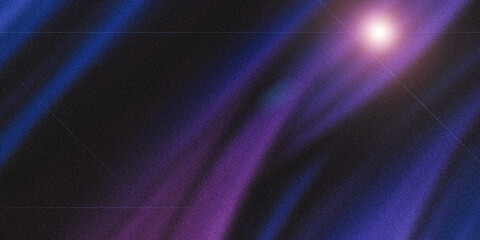 A dark, abstract space background with a soft, glowing purple and blue nebula or aurora on a grainy texture, creating a futuristic, cinematic concept for a science fiction or tech design. © PNG KING