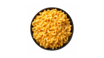 A delicious and creamy bowl of classic macaroni and cheese, a comforting meal