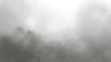 Gray Smoke PNG with Soft Grey Fog Vapor Effect Isolated on Transparent Background © chroniclez studio