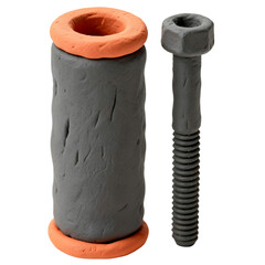 distance spacer from clay