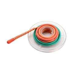 desoldering braid from clay