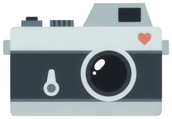 Retro Camera png Vintage Photo cutout Cute Device png Flat Picture cutout Simple Equipment png Minimalist Gadget cutout Classic Image png isolated transparent background image