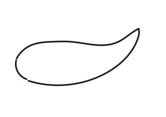 Fototapeta premium チューブから絞り出したクリームのイラスト