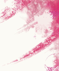 Delicate pink and white abstract paint flow with airy textures, creating a light, elegant background for beauty, wellness, and creative concepts. vector design banner, noAI