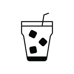 Gin Tonic vector icon