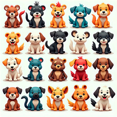 Cute Puppies Collection - Diverse Breeds