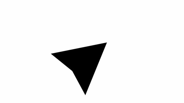 cursor  icon animation simple flat