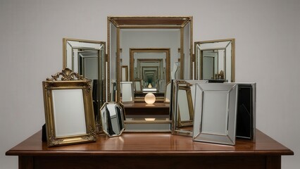 Elegant Collection of Vintage and Modern Mirrors