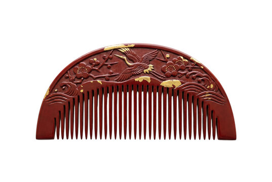Traditional Japanese kushi hair comb