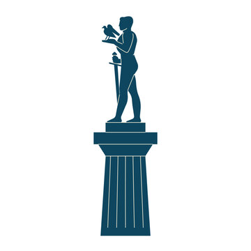 Pobednik aka Victor Monument Icon of Serbia