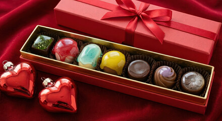 Premium Assorted Chocolates in Elegant Gift Box