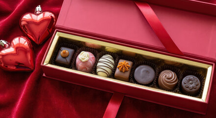 Premium Assorted Chocolates in Elegant Gift Box