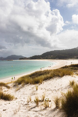 Wild Atlantic Coastline at C&iacute;es Islands, Spain