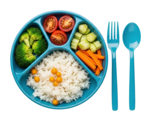 Healthy meal prep ideas for kids kitchen food bright isolated on transparent background