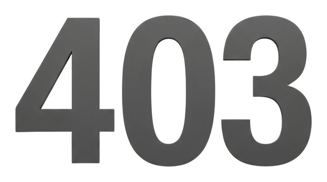 Understanding error code 403 troubleshooting access issues online isolated on transparent background