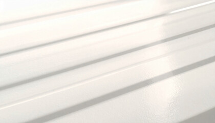 Obraz premium Smooth ceramic surface with soft glossy reflections and realistic depth. Minimal high-end texture background perfect for product mockups, luxury branding, interior design and clean modern visuals.