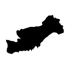 Mersin Turkey city map silhouette vector illustration