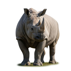 Obraz premium Indian rhinoceros wildlife animal portrait
