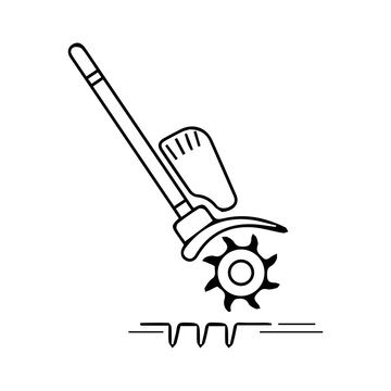 Garden Tiller Icon