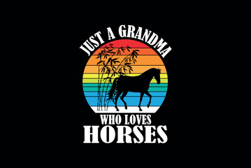 Just a grandma who loves horses - Elderly woman in a rustic barn tenderly caring for a horse surrounded by hay and a warm cozy atmosphere © copida