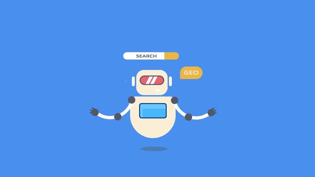 AI robot delivers multi layered search strategy designed to enhance visibility across AEO, LLMO, GEO options.