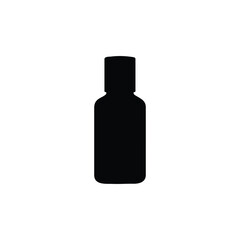 Korean spray silhouette icon vector flat design.