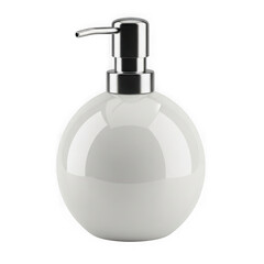 Obraz premium Modern soap dispenser isolated on transparent background