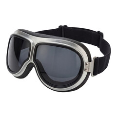 Stylish vintage pilot goggles with dark lenses, a perfect accessory for aviation enthusiasts