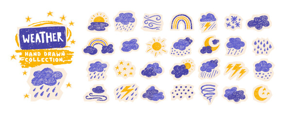 Seamless pattern with cute birds sitting on branches. Hand drawn autumn background with leaves, branches. Retro pattern with geometric birds, vector illustration